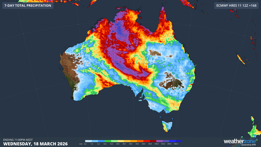Wet start to autumn continuing for parts of Australia