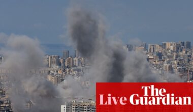 Middle East crisis live: Israel bombards Tehran and Beirut as US says attacks to intensify | US-Israel war on Iran