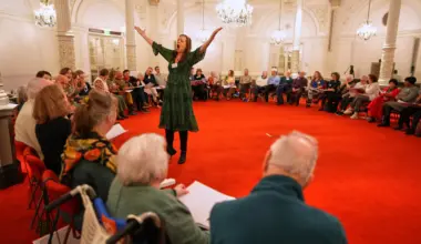 A singing circle at Amsterdam's Concertgebouw offers support for people with dementia