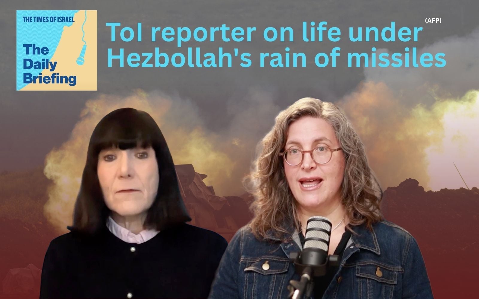 Daily Briefing March 15 -- ToI reporter on life under Hezbollah's rain of rockets