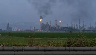 Iranian missile shrapnel hits Haifa oil refinery, no injuries reported - Haaretz