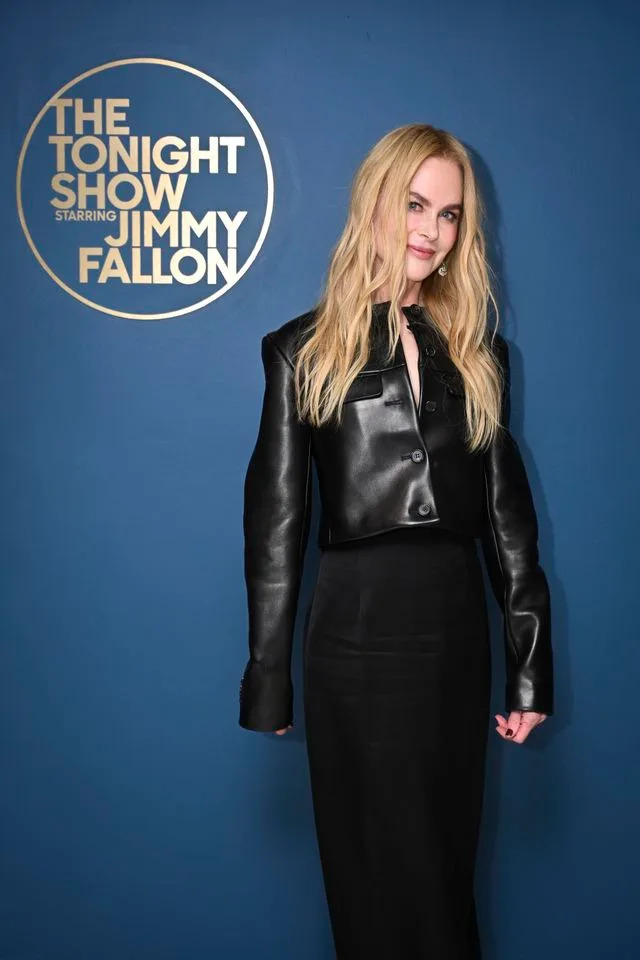 Nicole Kidman on 'The Tonight Show Starring Jimmy Fallon' on March 2, 2026Credit: Getty