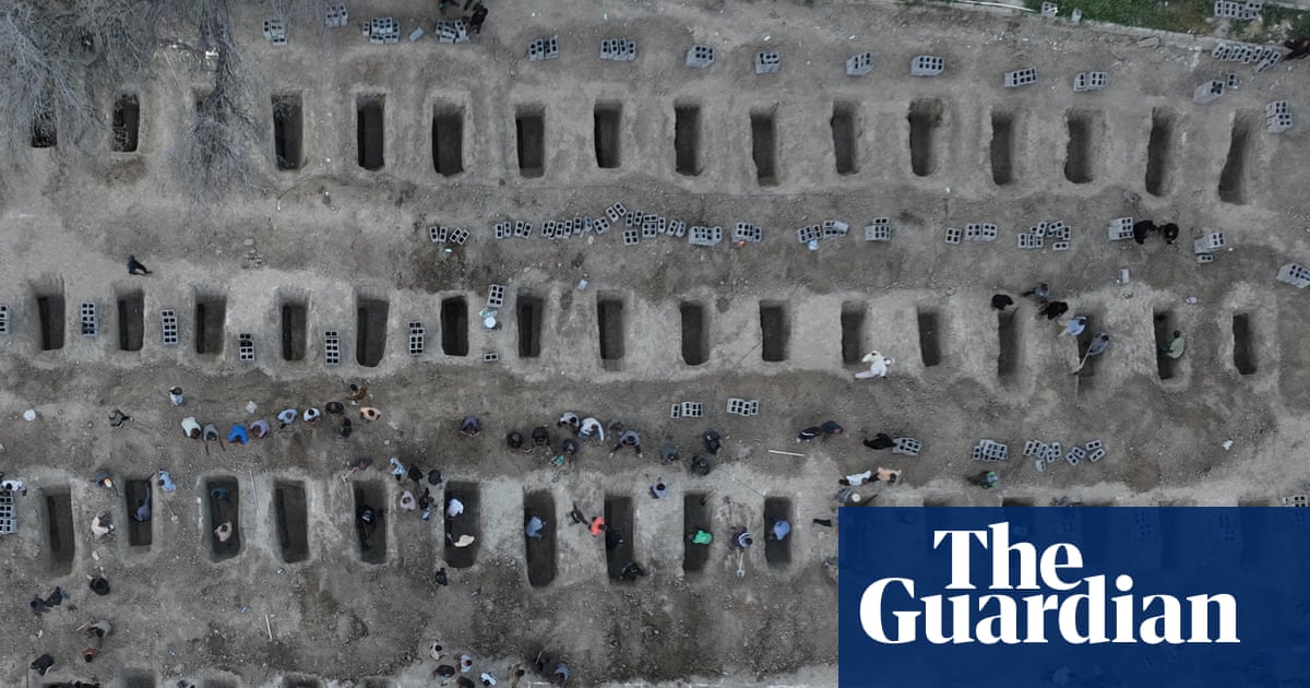 A photo of Iran’s bombed schoolgirl graveyard went around the world. Was it real, or AI? | AI (artificial intelligence)
