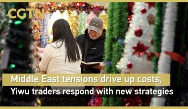 Middle East tensions drive up costs, Yiwu traders respond with new strategies - news.cgtn.com
