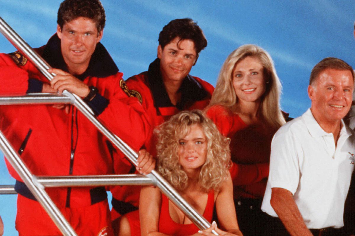 One Baywatch babe has a wildly different look nowadays