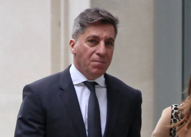 Amir Moaven leaving the High Court.