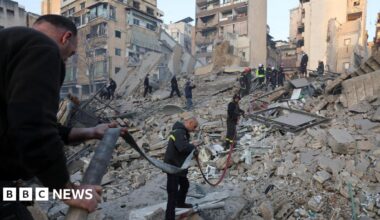 Iran war latest: Israel strikes Beirut as US targets Iran's missile sites along the Strait of Hormuz