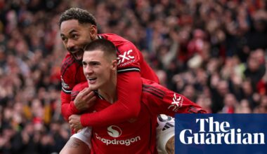 Manchester United sink Aston Villa to tighten grip on Champions League spot | Premier League