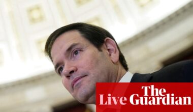 Rubio tries to backtrack after Israel comments later contradicted by Trump trigger criticism – as it happened | US news