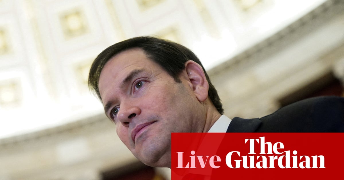 Rubio tries to backtrack after Israel comments later contradicted by Trump trigger criticism – as it happened | US news