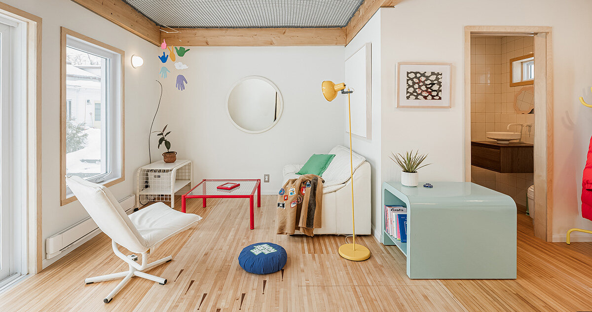 teedah hammer rethinks a rural quonset to design a light-filled cabin in quebec