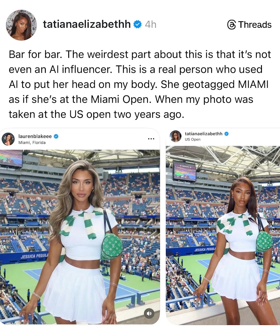 Tatiana Elizabeth's Threads Screenshot