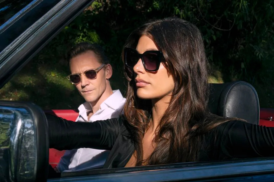 Tom Hiddleston and Camila Morrone in "The Night Manager" Season 2.