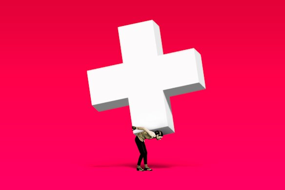 The wife cared for her husband for years before his death. She was not included in his will.