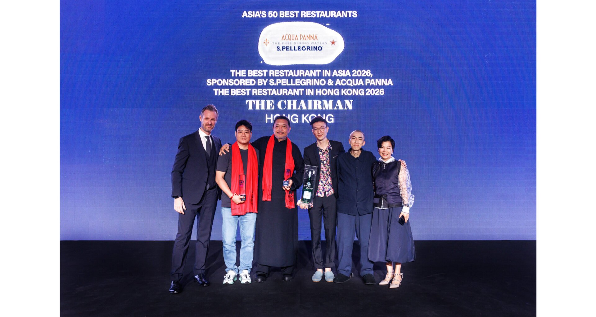 THE CHAIRMAN IN HONG KONG IS NAMED NO.1 IN THE LIST OF ASIA'S 50 BEST RESTAURANTS 2026