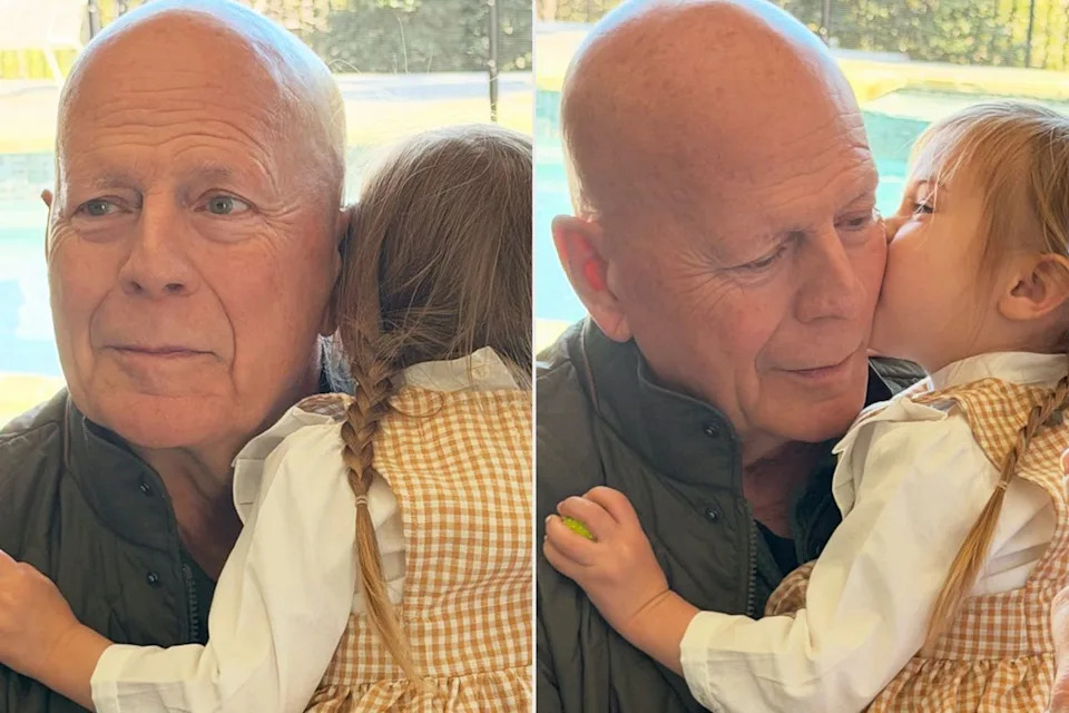 Bruce Willis with granddaughterCredit: Demi Moore/Instagram