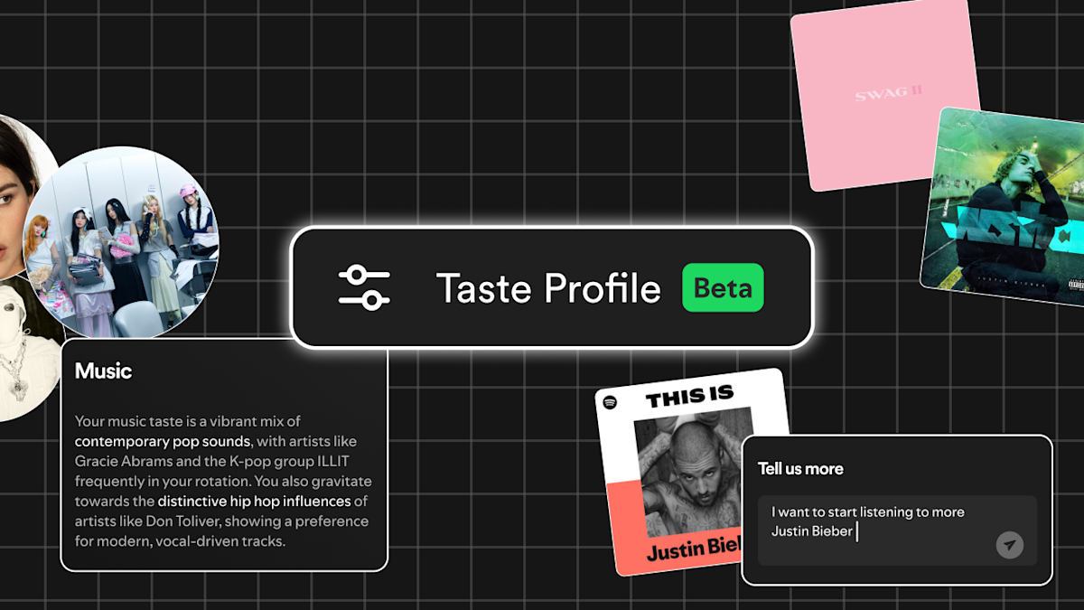 Spotify’s new Taste Profile feature lets users fine-tune their algorithm’s recommendations