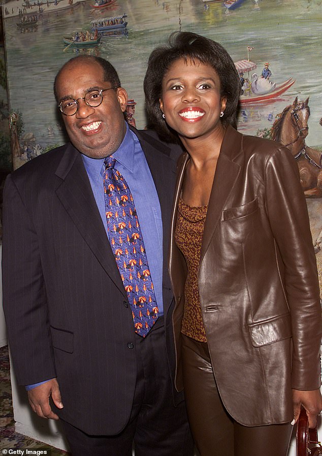 Roker (pictured in January 2001) detailed his battle with binge eating and weight loss and how it had impacted his marriage to TV journalist Deborah Roberts in his 2012 book Never Goin' Back: Winning the Weight Loss Battle for Good
