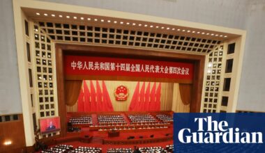 China sets lowest GDP growth target for decades as it braces for economic slowdown | China