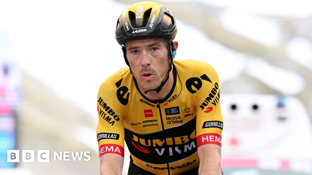 Rohan Dennis: Olympic cyclist who ran over wife under fire over Porsche post - BBC