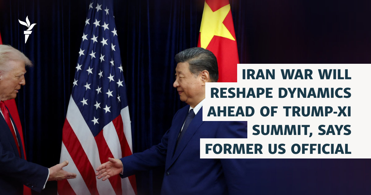 Iran War Will Reshape Dynamics Ahead Of Trump-Xi Summit, Says Former US Official