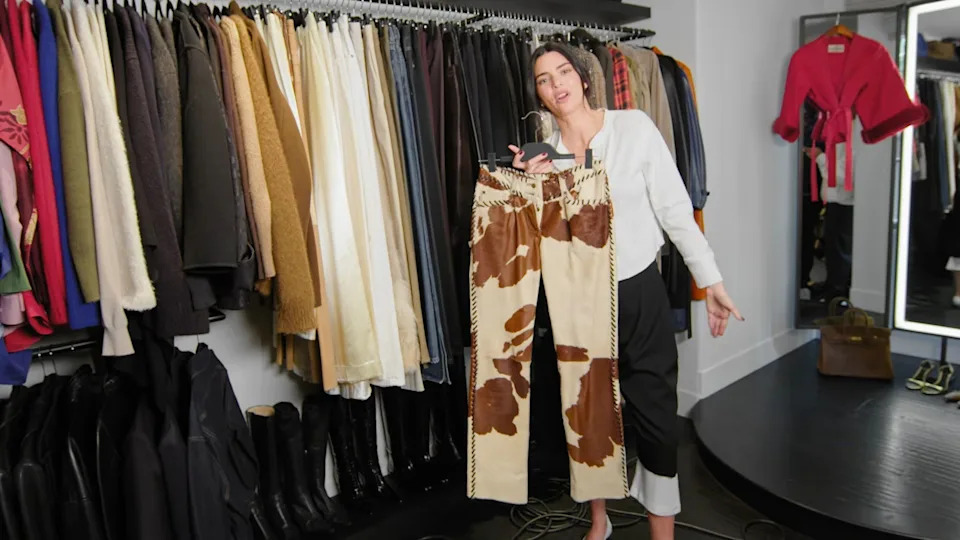 Kendall Jenner Shows Off Her Closet In California Home