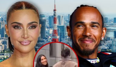 Kim Kardashian and Lewis Hamilton Travel to Tokyo Amid New Relationship