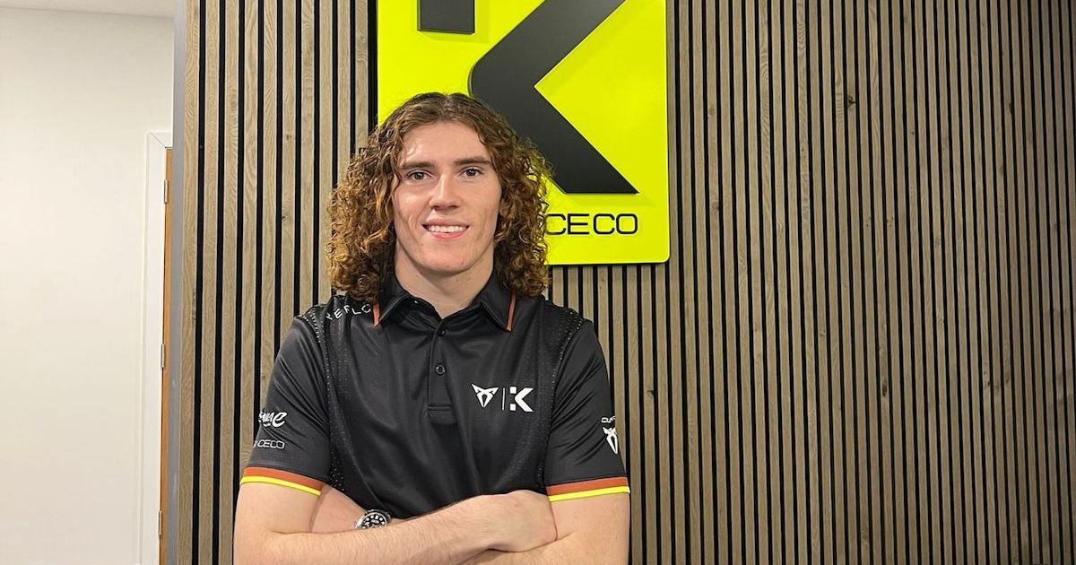 Cian Shields completes CUPRA KIRO's Madrid Rookie Test line-up