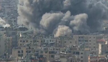 About 300,000 people in Lebanon have fled their homes since Israel began bombing there, the Norwegian Refugee Council estimated. The Israeli military said it was targeting infrastructure belonging to Hezbollah. https://nyti.ms/47xblQD | The New York Times