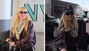 Lindsay Lohan Lands Safely in New York City After Dubai Bombing