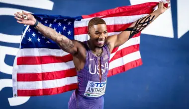 Sprint king Jordan Anthony clocked a season’s best of 6.41 seconds to come out on top of a stacked field.