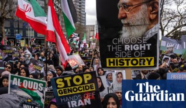 Twelve arrests at al-Quds Day rally and counterprotest in London | UK news