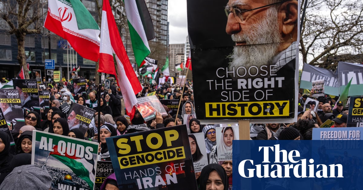 Twelve arrests at al-Quds Day rally and counterprotest in London | UK news