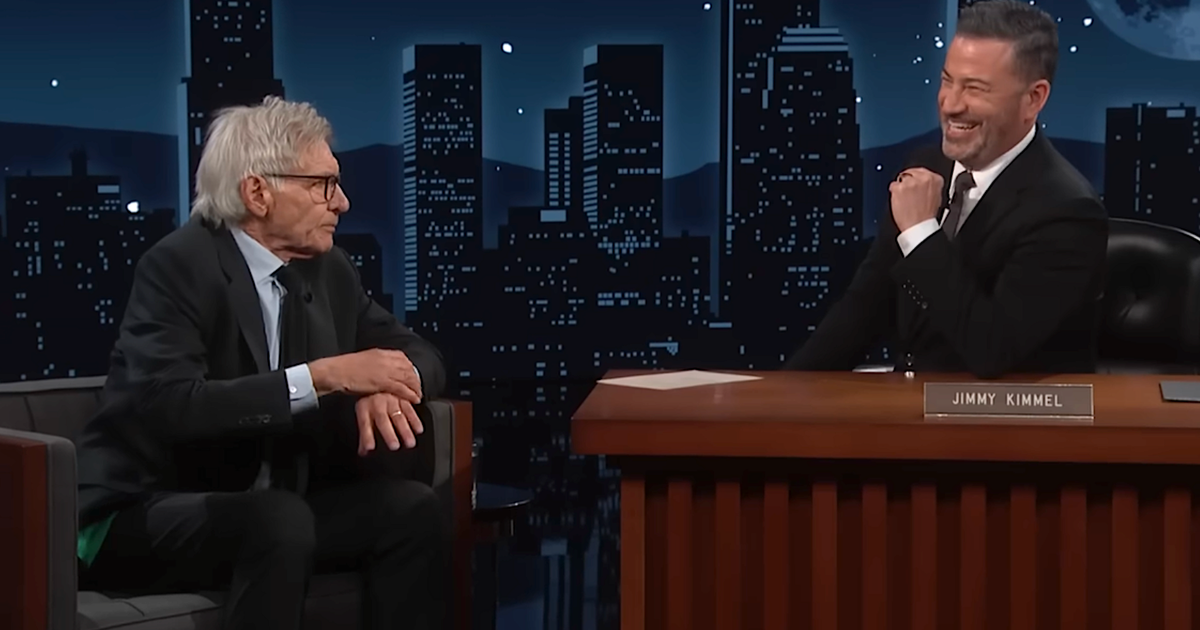 Harrison Ford's Cheeky Sex Confession Busts Up Jimmy Kimmel