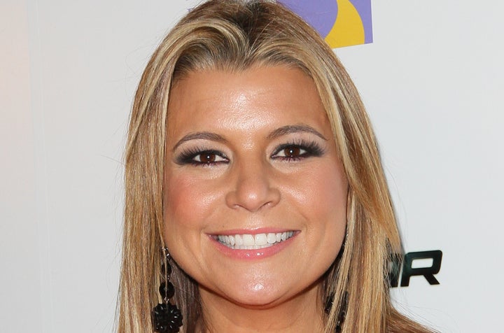 Dana Wilkey attends the Wines By Wives launch party for the Celebrity Wine Of The Month Club in 2012.