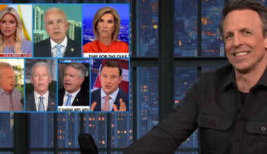 Seth Meyers Stunned By Trump And MAGA World's Latest ‘Brazen And Shameless’ Spin