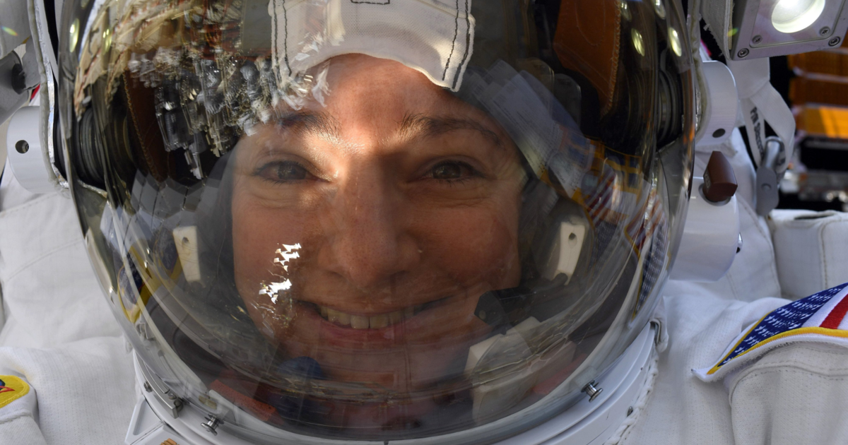 Astronaut captures out-of-this-world selfie during spacewalk | National