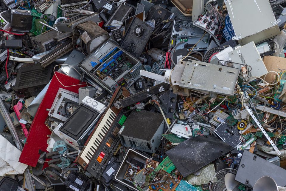 Electronic waste. Photo: Getty