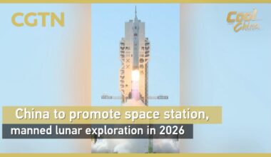 China to promote space station, manned lunar exploration in 2026 - news.cgtn.com