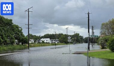 Queensland coast braces for potential cyclone as Ingham enjoys rainfall reprieve