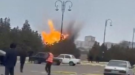 Iran denies responsibility for Azerbaijan drone strike – video 