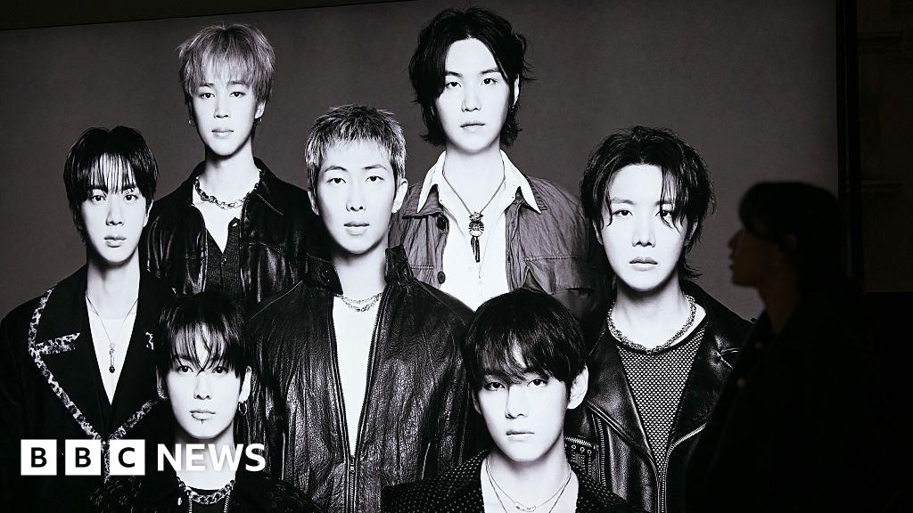 BTS: Live comeback concert draws 18.4m global viewers, says Netflix - BBC