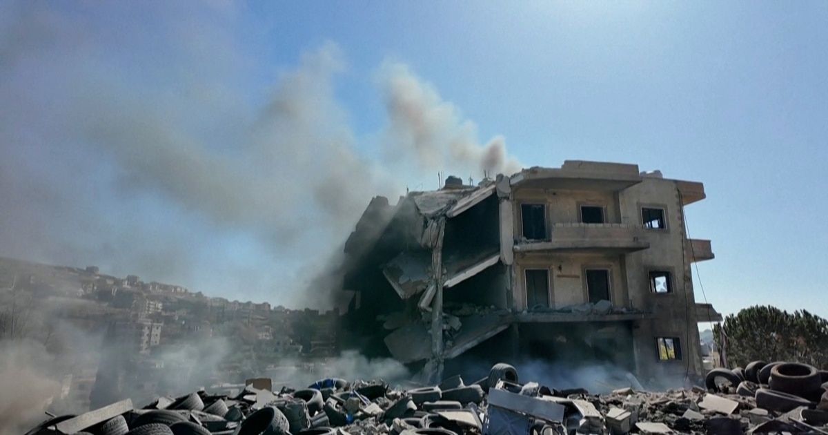 Israel Strikes Lebanon As Lawmaker Says Goal Is To 'Topple Regime' In Iran