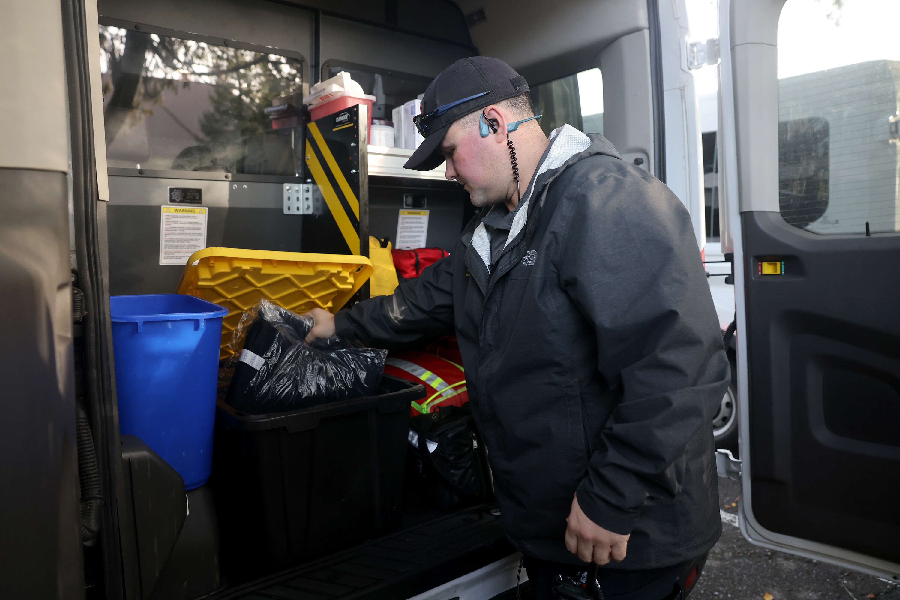 inRESPONSE Mental Health Support Team member Cavan Nelson, an engagement...