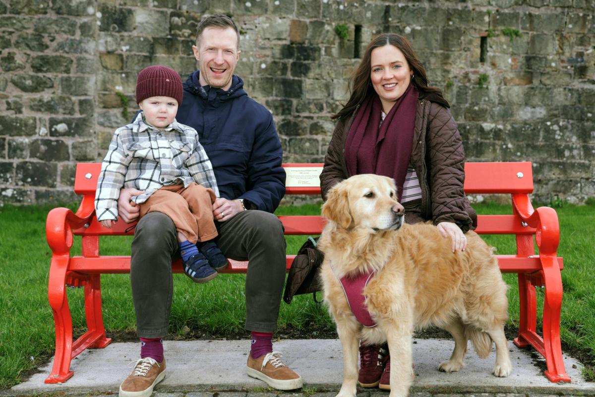 Bench unveiled in ‘living tribute’ to Fermanagh cardiac arrest survivor