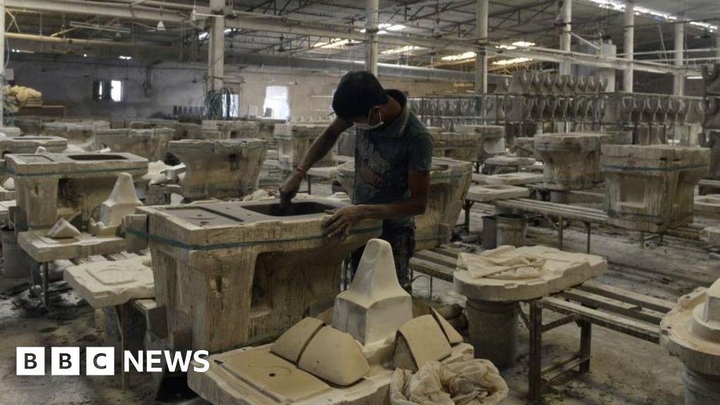 Iran war: Ceramics hub in India's Morbi shuts by gas shortage - BBC