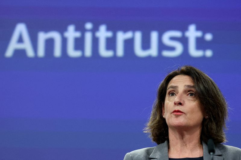 EU antitrust chief meets Google, Meta, OpenAI, Amazon CEOs amidst AI scrutiny
