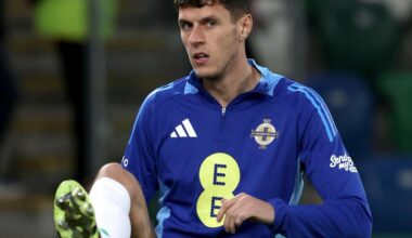 Wanderers skipper Eoin Toal retained in NI squad for friendly against Wales