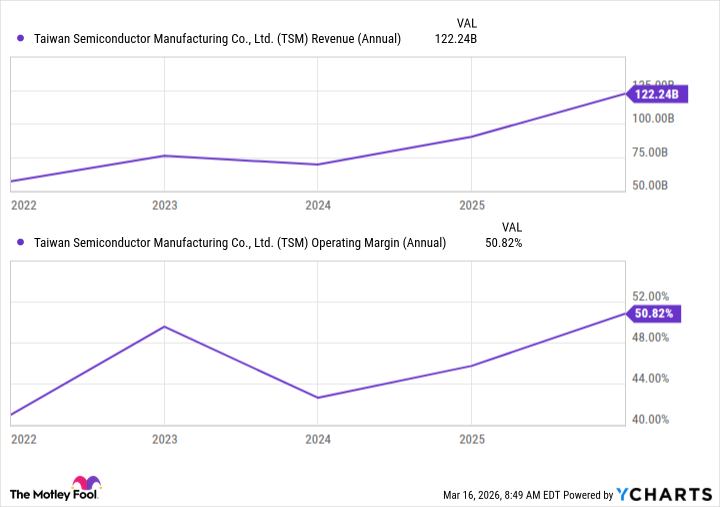 TSM Revenue (Annual) Chart
