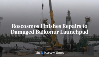 Roscosmos Finishes Repairs to Damaged Baikonur Launchpad